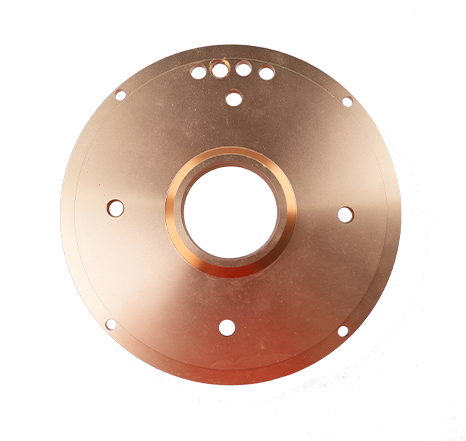 Cold-forged aluminum heat sink.015