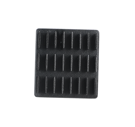 Cold-forged aluminum heat sink.033