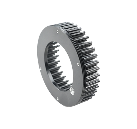 Cold-forged aluminum heat sink.034