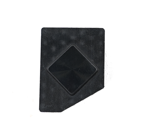 Cold-forged aluminum heat sink.037