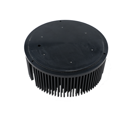 Cold-forged aluminum heat sink.046