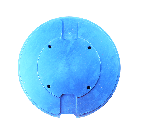 Cold-forged aluminum heat sink.016