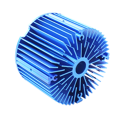 Cold-forged aluminum heat sink.016