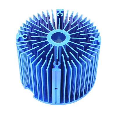 Cold-forged aluminum heat sink.016