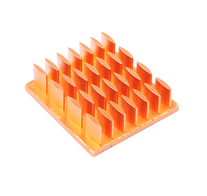 Cold-forged aluminum heat sink.005