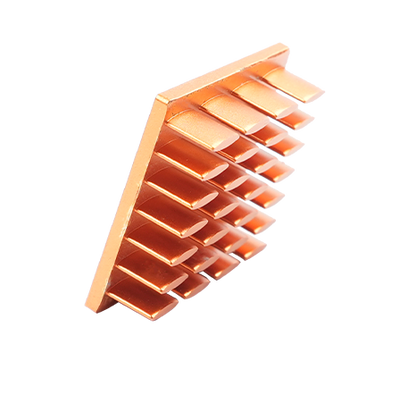 Cold-forged aluminum heat sink.005