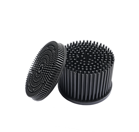 Cold-forged aluminum heat sink.023