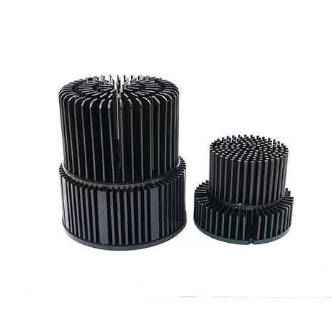 Cold-forged aluminum heat sink.024