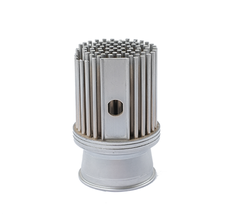 Cold-forged aluminum heat sink.031