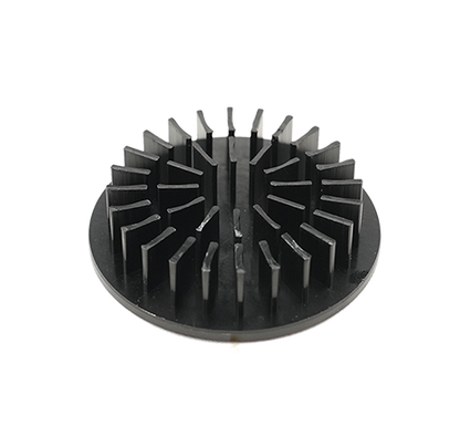 Cold-forged aluminum heat sink.032