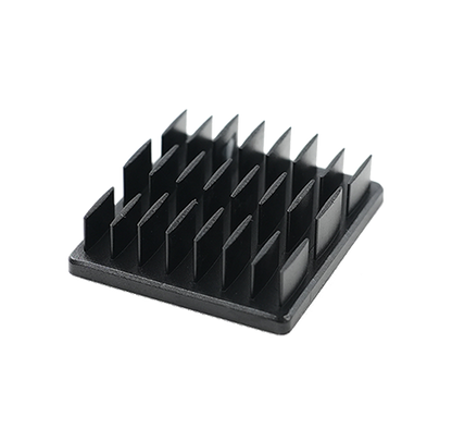 Cold-forged aluminum heat sink.033