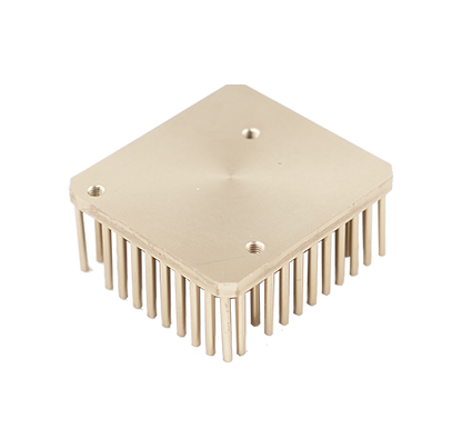 Cold-forged aluminum heat sink.035