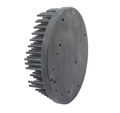 Cold-forged aluminum heat sink.014