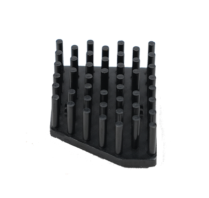 Cold-forged aluminum heat sink.037