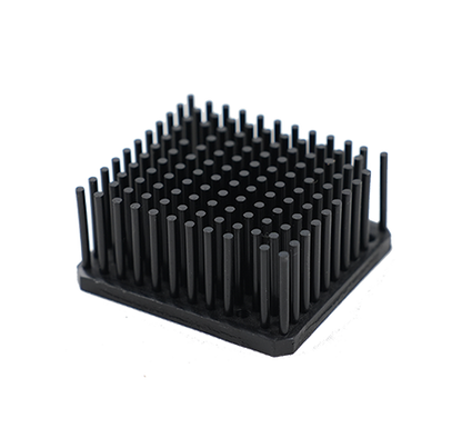 Cold-forged aluminum heat sink.038