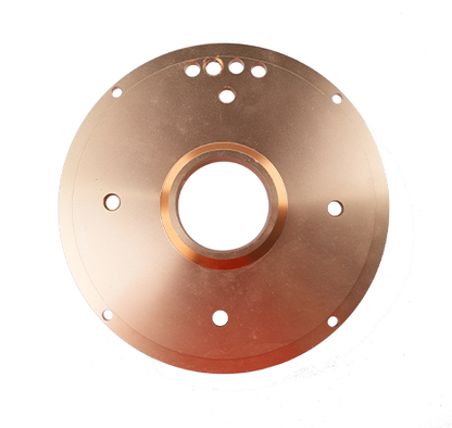 Cold-forged aluminum heat sink.015