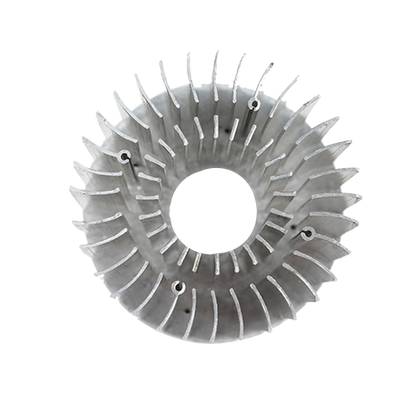 Cold-forged aluminum heat sink.042