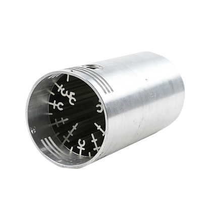 Cold-forged aluminum heat sink.017