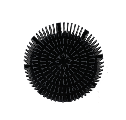 Cold-forged aluminum heat sink.044