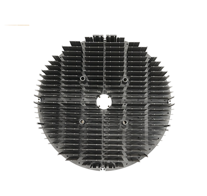 Cold-forged aluminum heat sink.018