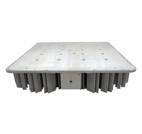 Cold-forged aluminum heat sink.022