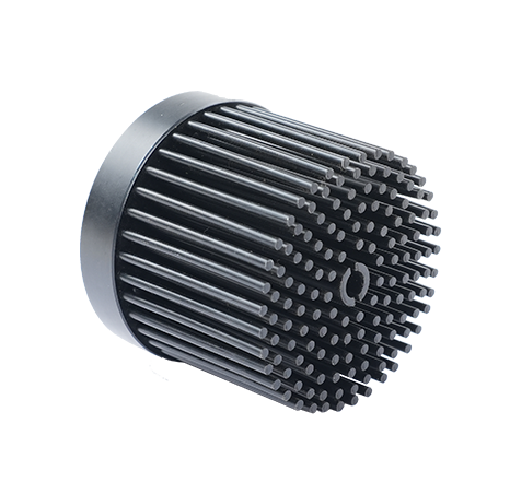 Cold-forged aluminum heat sink.025