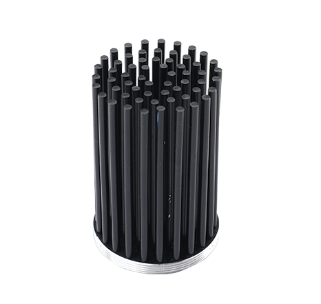 Cold-forged aluminum heat sink.026