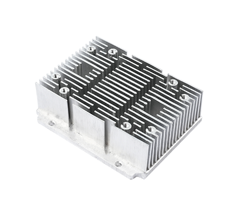 Cold-forged aluminum heat sink.006
