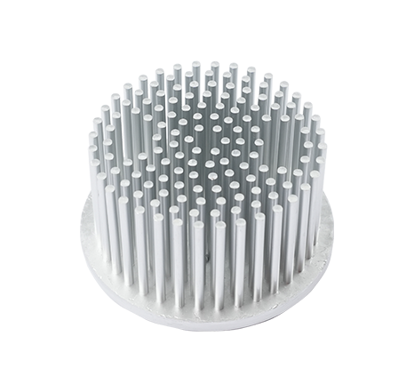 Cold-forged aluminum heat sink.027