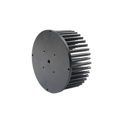 Cold-forged aluminum heat sink.028