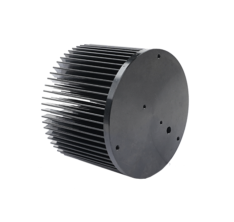 Cold-forged aluminum heat sink.029