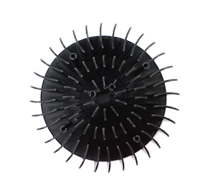 Cold-forged aluminum heat sink.030