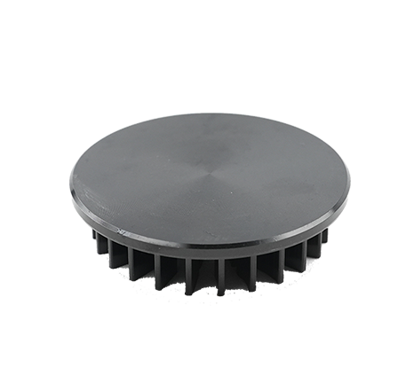 Cold-forged aluminum heat sink.032
