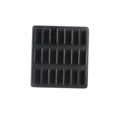 Cold-forged aluminum heat sink.033