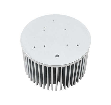 Cold-forged aluminum heat sink.043