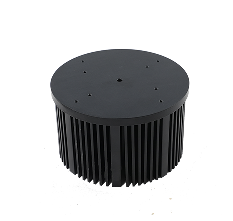 Cold-forged aluminum heat sink.044