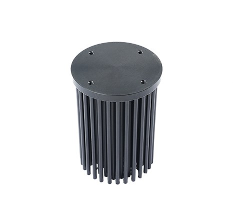 Cold-forged aluminum heat sink.007